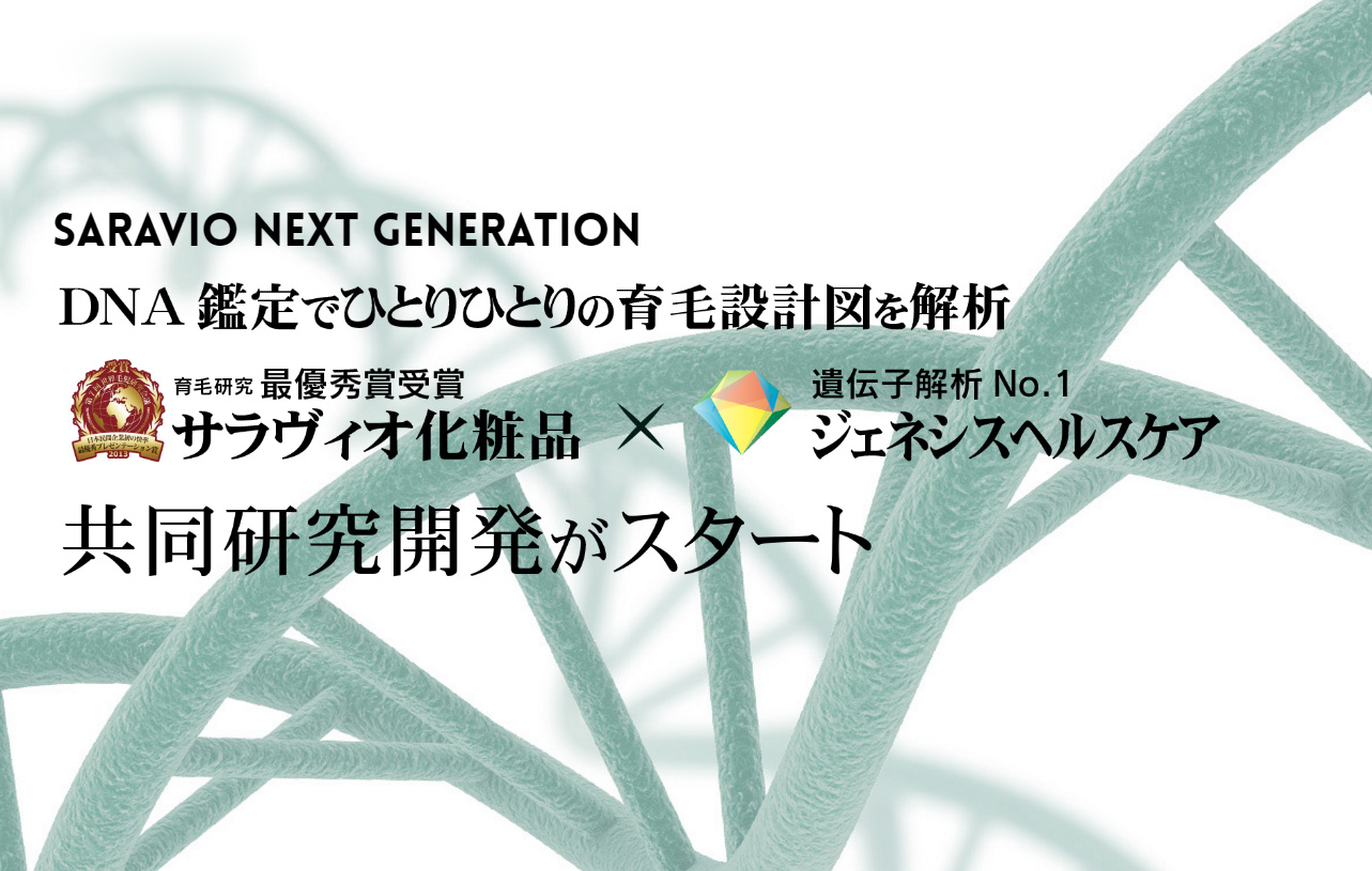 サラヴィオ化粧品 X ジェネシスヘルスケア Saravio Next Generation