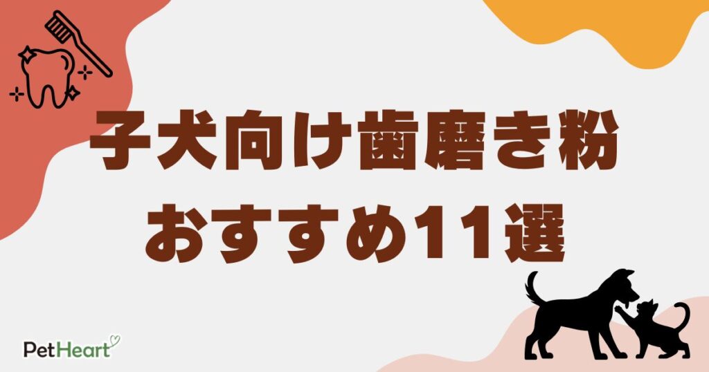 子犬 歯磨き粉 アイキャッチ