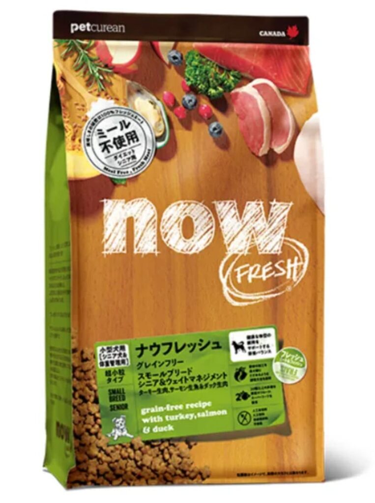 ナウフレッシュ グレインフリー スモールブリード シニア&ウェイトマネジメント