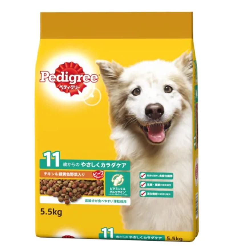 ペディグリー 11歳から用 ヘルシーチキン&緑黄色野菜入り