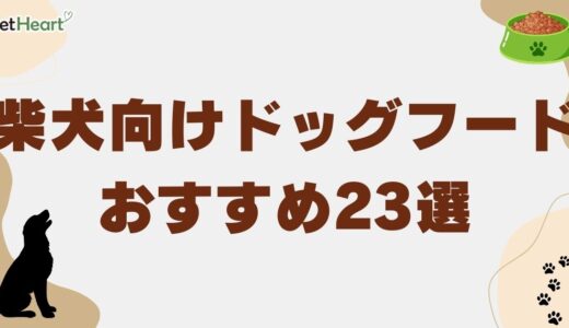 柴犬向けドッグフードおすすめ23選！コスパや国産・専用フードも