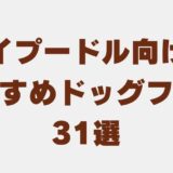 トイプードル ドッグフード アイキャッチ
