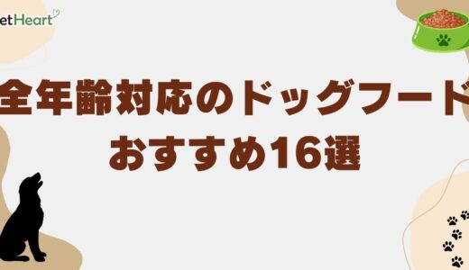 全年齢対応ドッグフードおすすめ16選【子犬◎】！オールステージ用の基本情報も解説