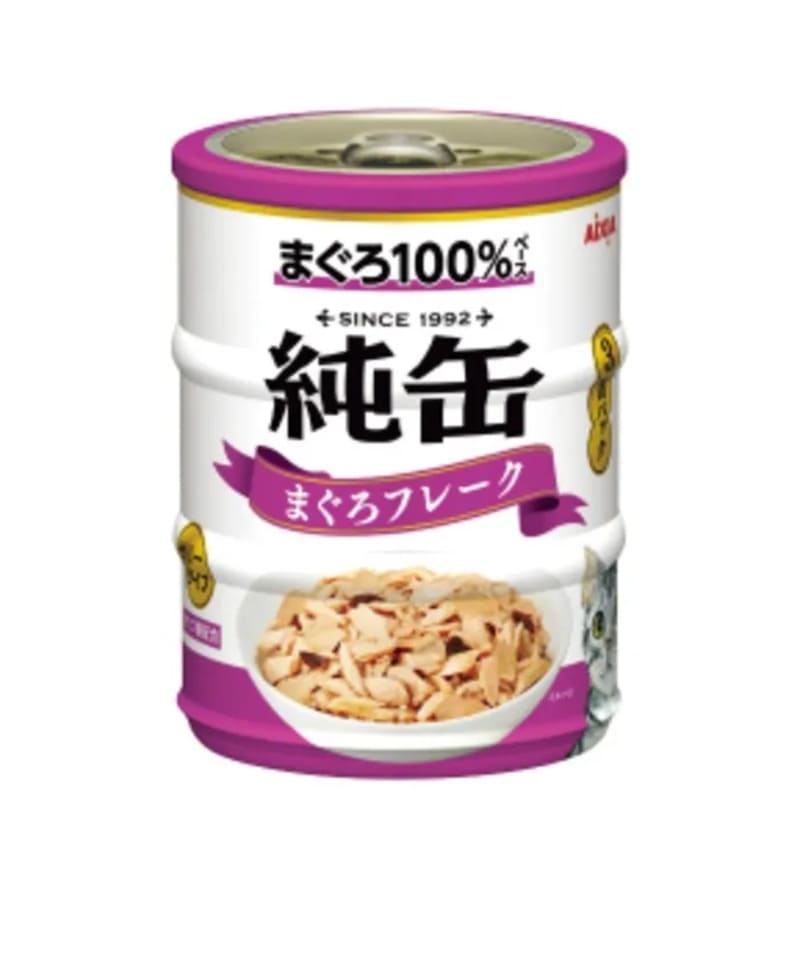 アイシア 純缶 ミニ 3P まぐろフレーク
