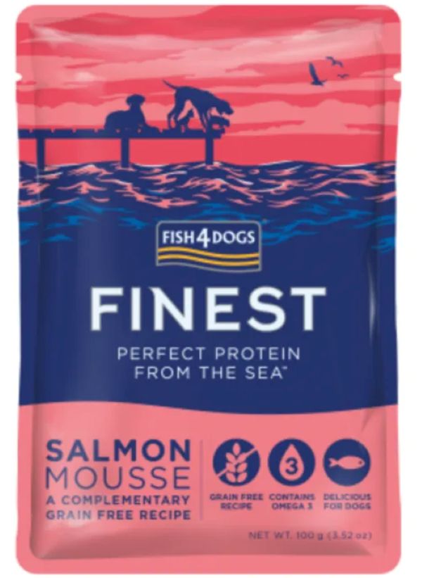 フィッシュ4ドッグ ドッグサーモンムース