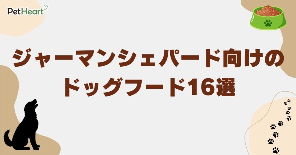 シェパード(ジャーマンシェパード) ドッグフード