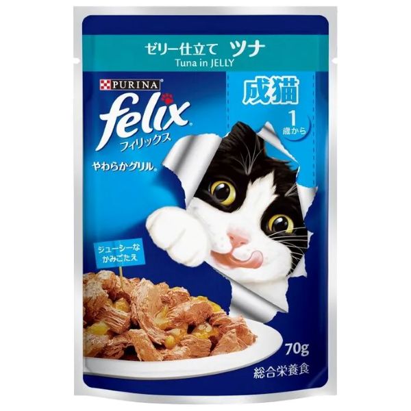 フィリックス やわらかグリル 成猫 ゼリー仕立て ツナ