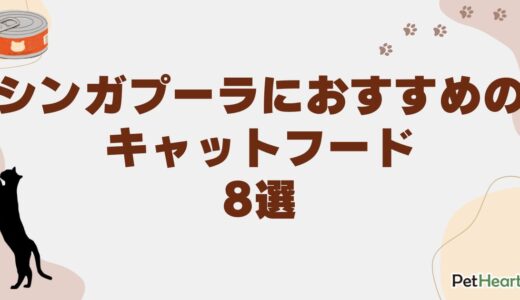 シンガプーラにおすすめのキャットフード8選！理想体重と1日に必要な給餌量も解説