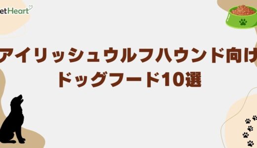 アイリッシュウルフハウンド向けドッグフードおすすめ10選！選び方も解説
