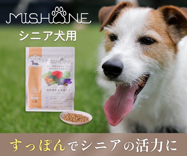 ミシュワン シニア犬用(鶏肉&馬肉入り)プレミアムドッグフード