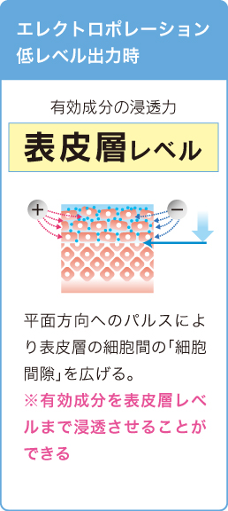 美容機器エレクトロポレーション搭載　導入機　電気穿孔法で美容成分を深層まで浸透！ ダーマインフューズ - 美容皮膚科 | ほしの皮ふ科クリニック大阪