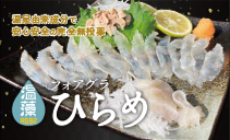 温藻フォアグラヒラメ