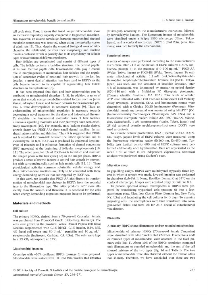 International journal of Cosmetic Science 4